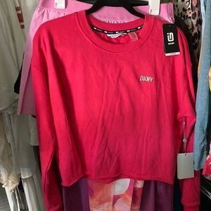 DKNY NWT CROPPED SPORT SWEATSHIRT NWT